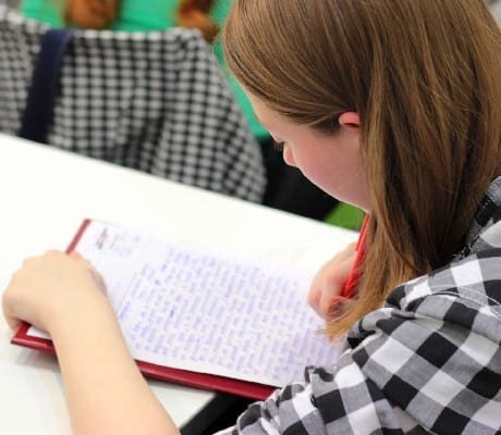 reading girl