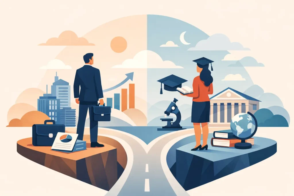 DBA Versus PhD Careers for Ambitious Professionals